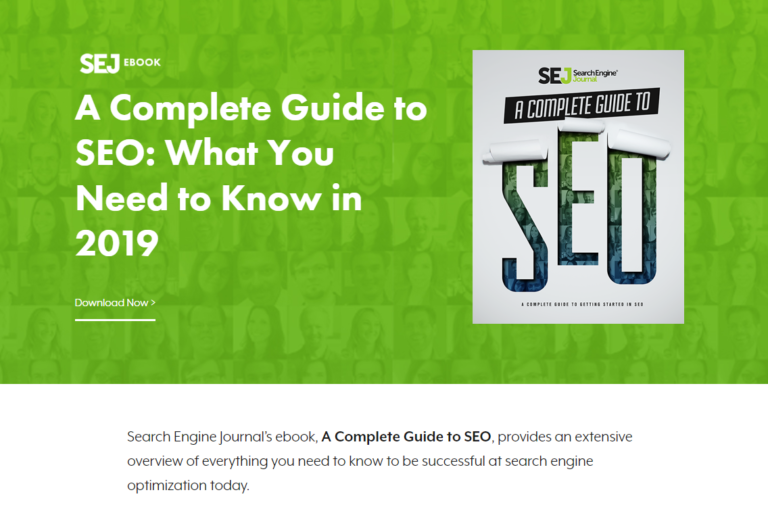 SEJ 19 part seo guide