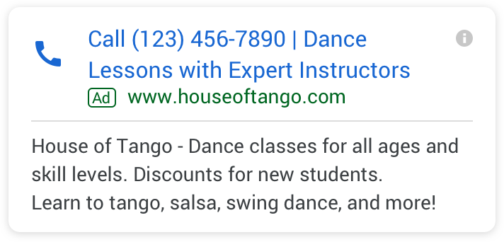 Google Expands Call-Only Ads With More Text