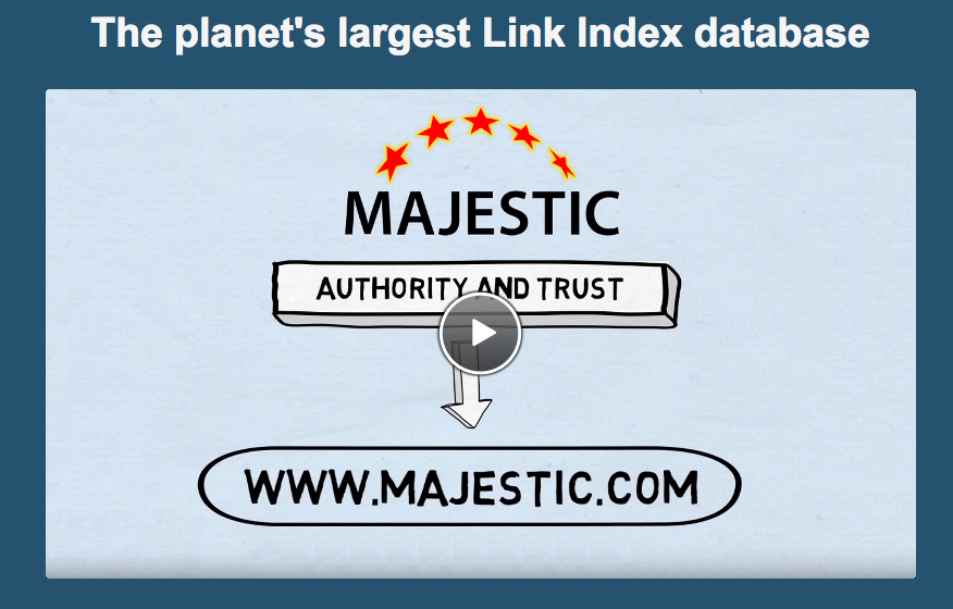 Screenshot of Majestic