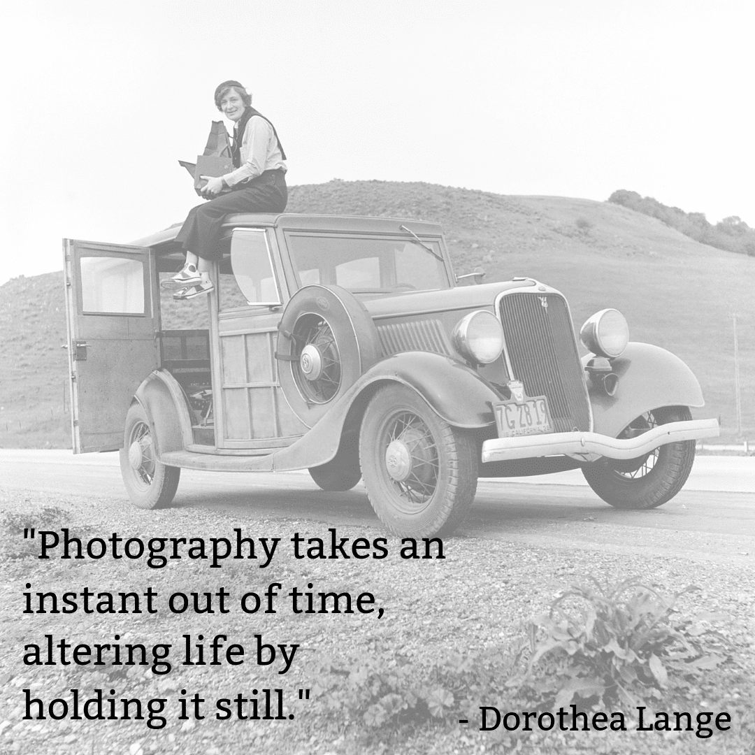 dorothea lange quote