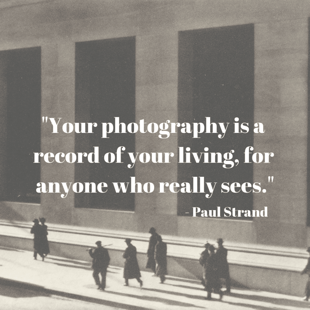 paul strand quote