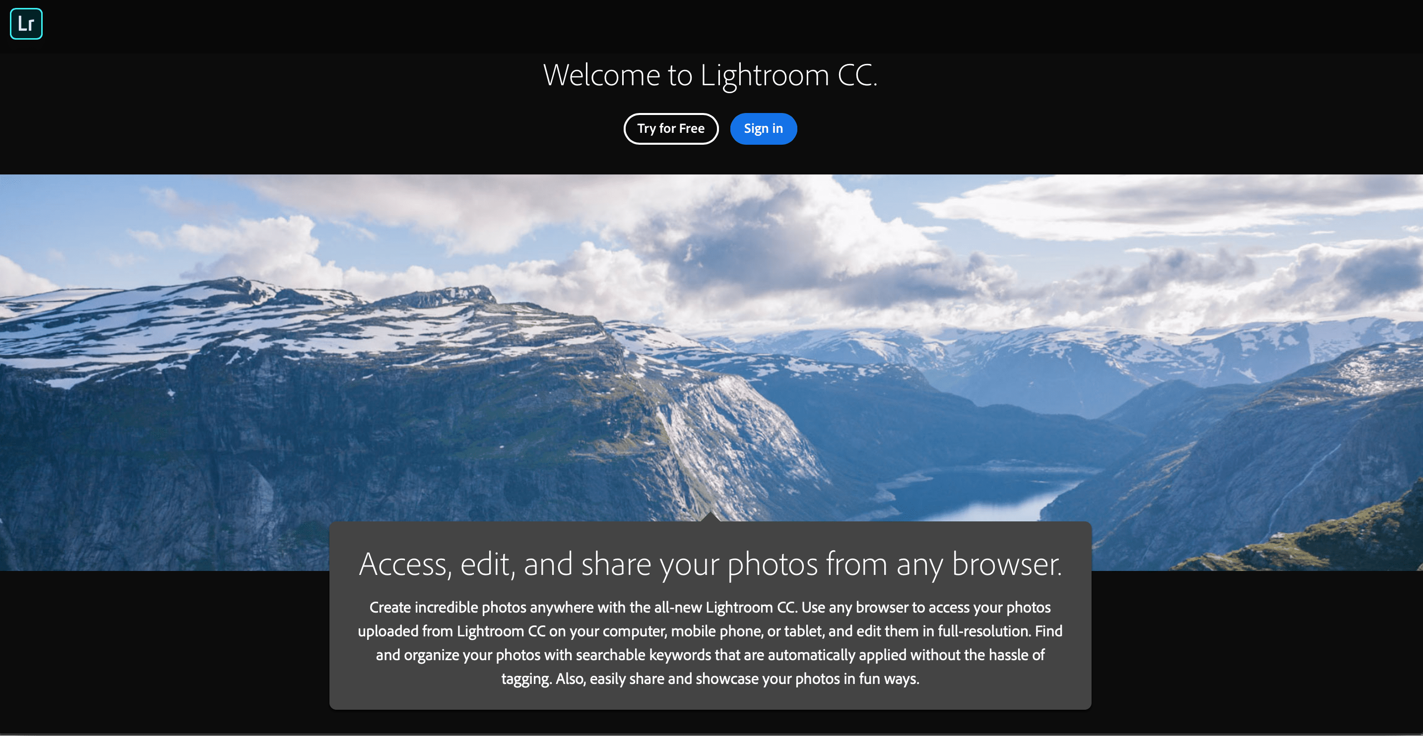 adobe lightroom best photo editing software