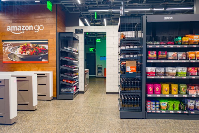 Amazon Go interior