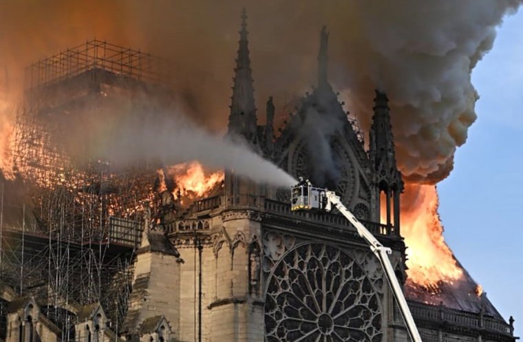 Notre Dame fire