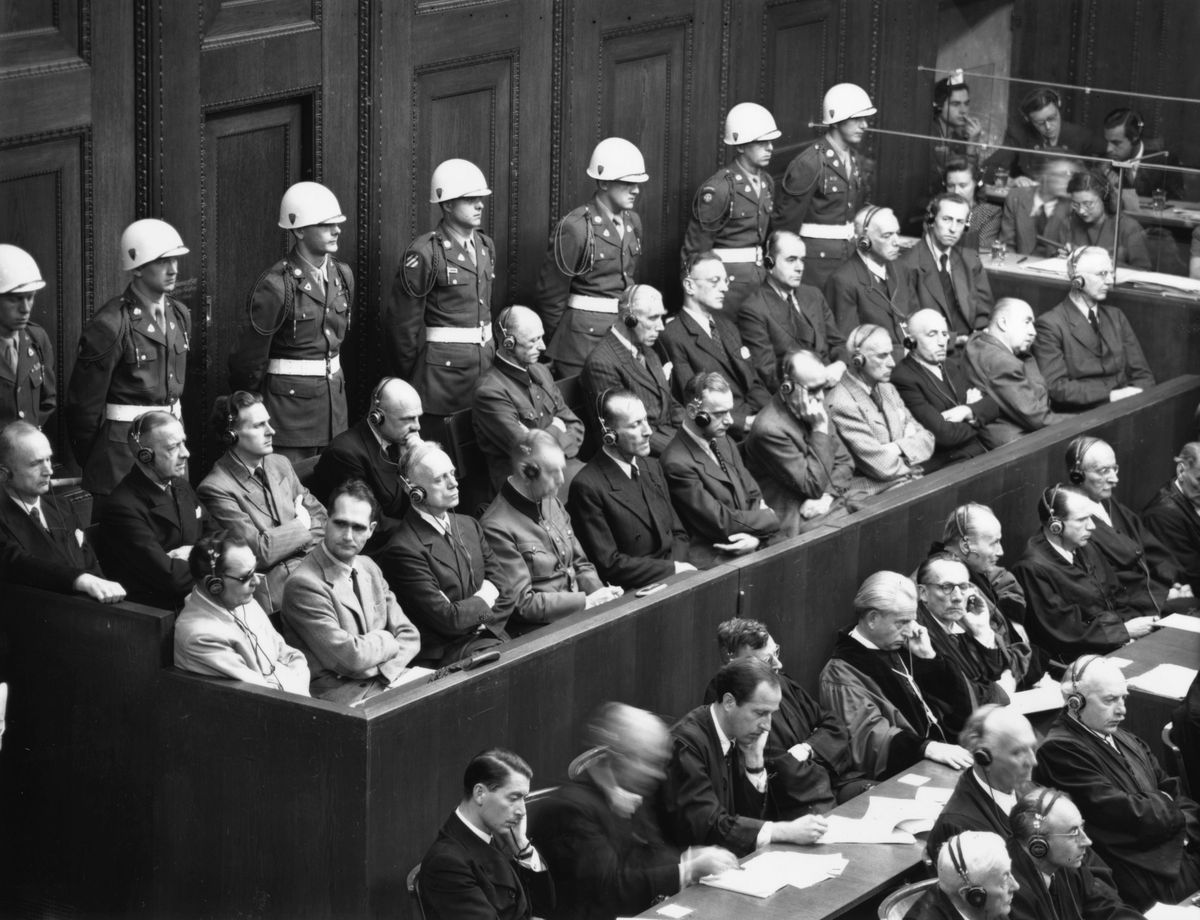 Nazis In Dock