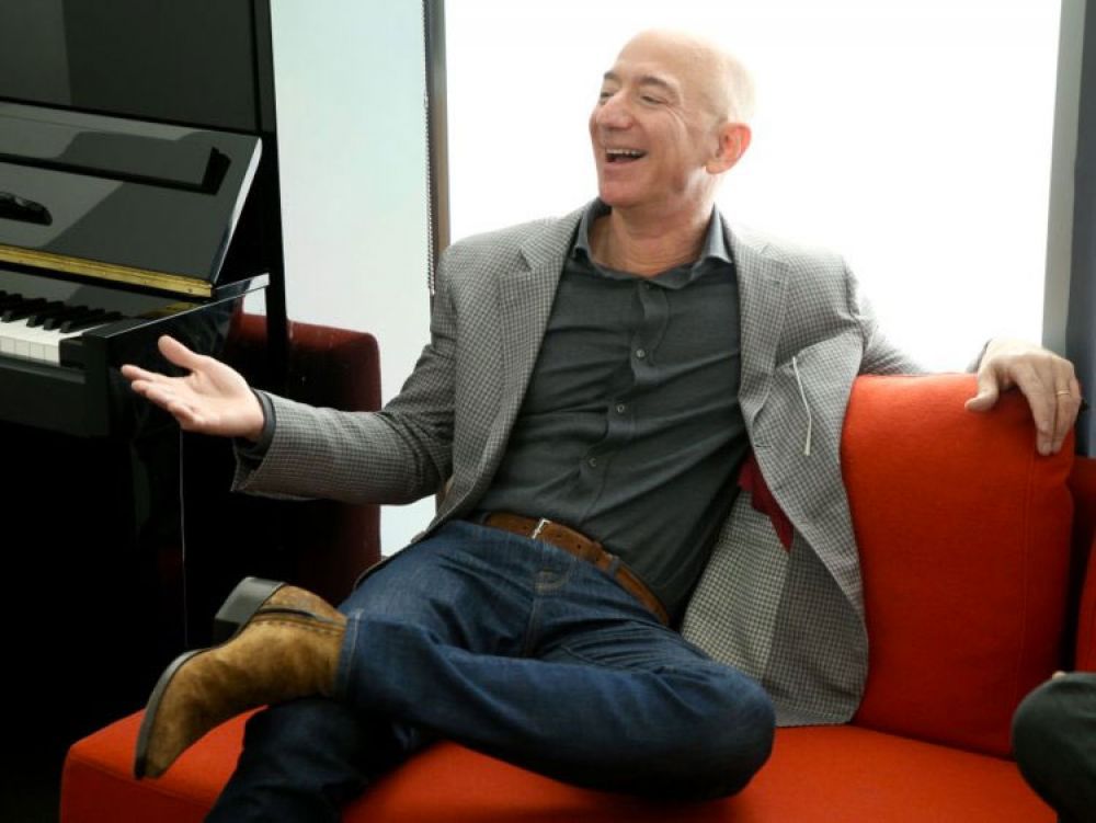 1. Bezos is worth $121 billion despite being paid an annual salary of just $81,840, less than what most U.S. representatives take home.