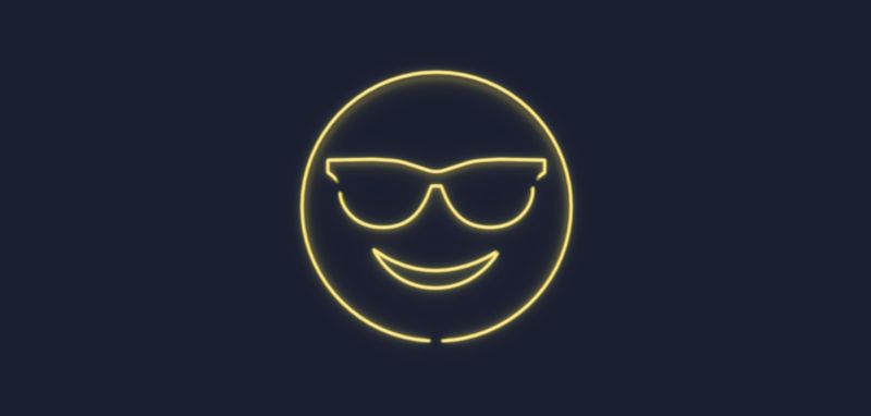 Neon emoji and animoji images accompanied the invites to press.