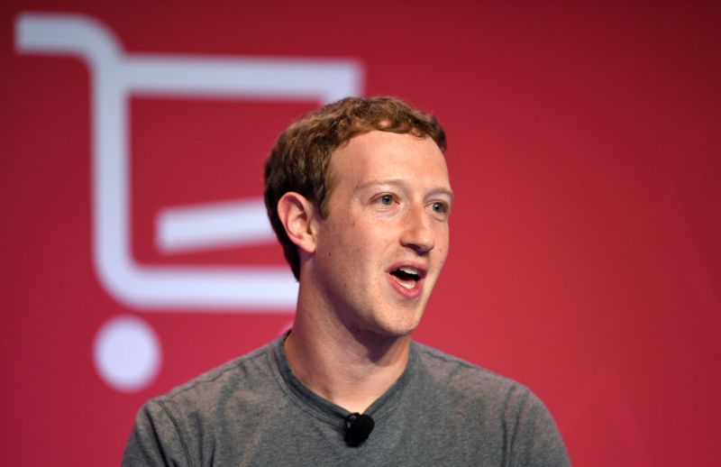 Mark Zuckerberg in 2016.