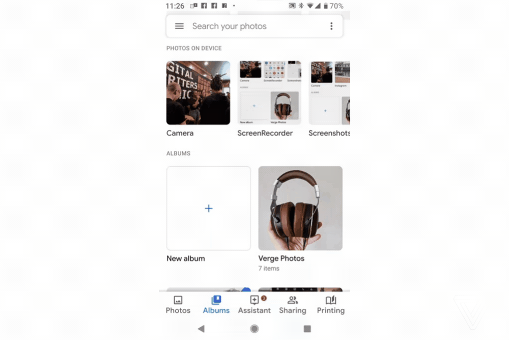 Google Photos album