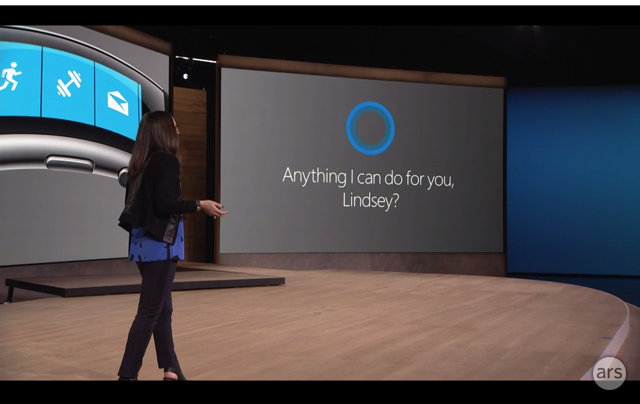 Cortana integration lets Windows Phone users speak to the new Band.