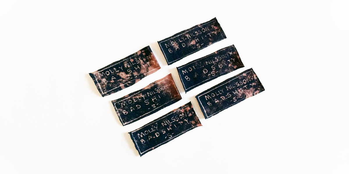 Molly Nilsson's T-Shirt Tags