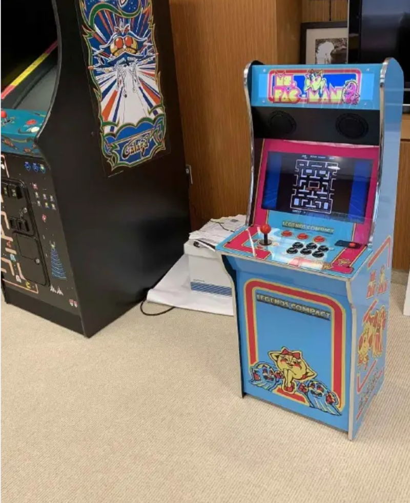 This AtGames prototype cabinet is at the heart of a legal battle over the rights to <em>Ms. Pac-Man</em>.