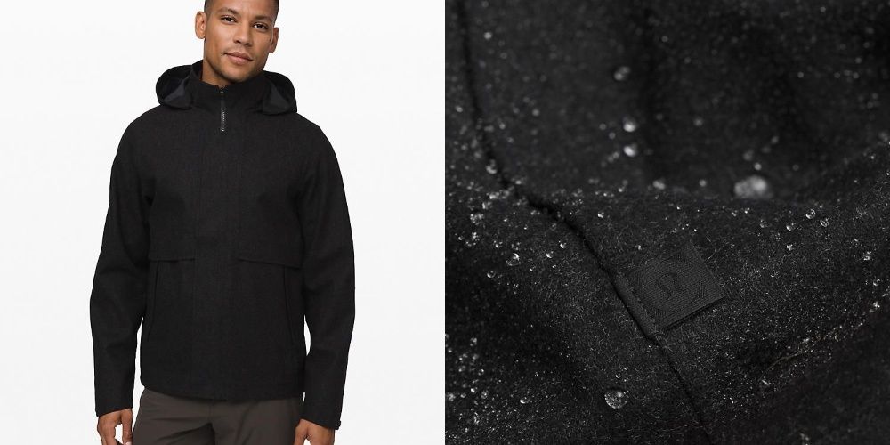 Storm Break Rain Jacket Wool