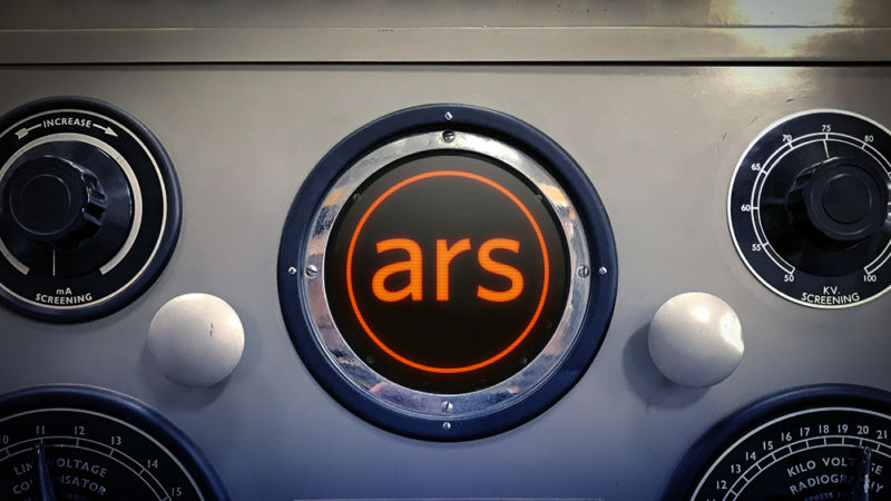 The Ars Technica logo has been photoshopped onto a stock photo of dials and knobs.