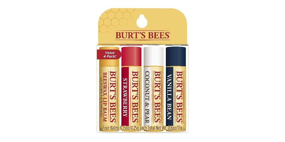 Burt's Bees 100% Natural Moisturizing Lip Balm