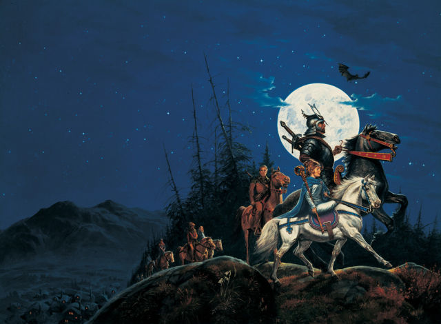 Cover art for the first <em>Wheel of Time</em> novel. Production on the fantasy series began on September 16 of this year.