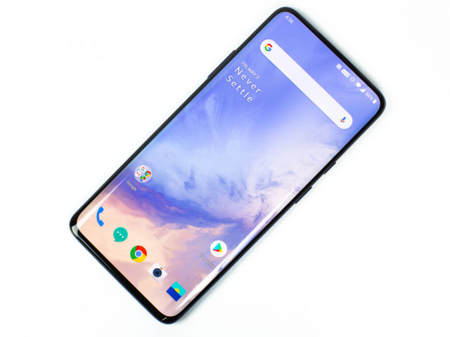 The OnePlus 7 Pro. With a front that is nearly all pixels, there isn't much you can do to improve smartphone design from here. 