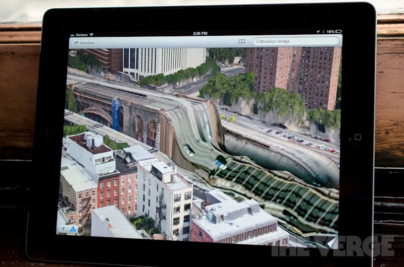 Apple Maps "Brooklyn Bridge"