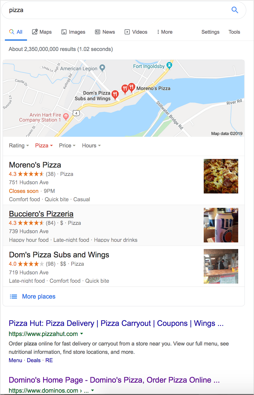 Example of understanding semantic search