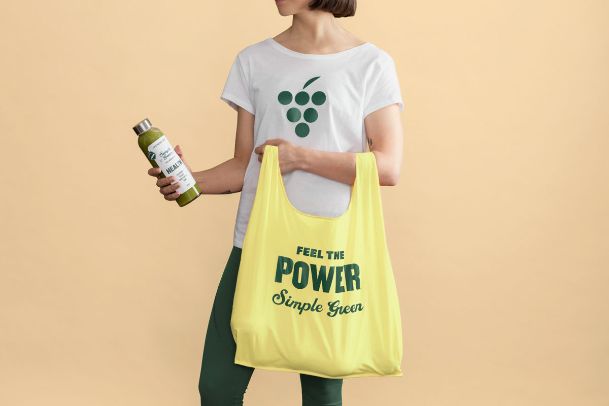 Simple Green branding project by The Branding People