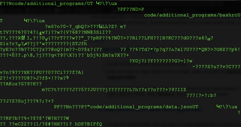 Compressed (Zip) file