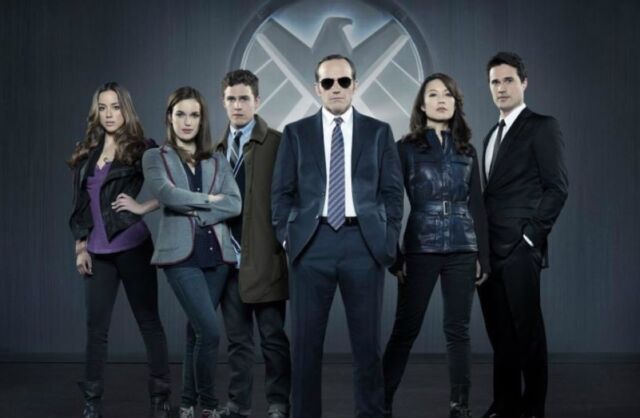 The original team on <em>Agents of S.H.I.E.L.D.</em>