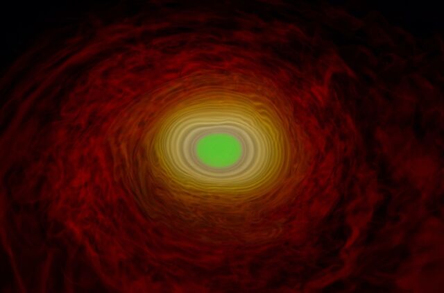 In the immediate aftermath of a binary neutron star merger, a QGP can form.