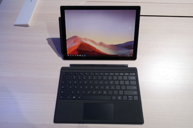 The Surface Pro 7.