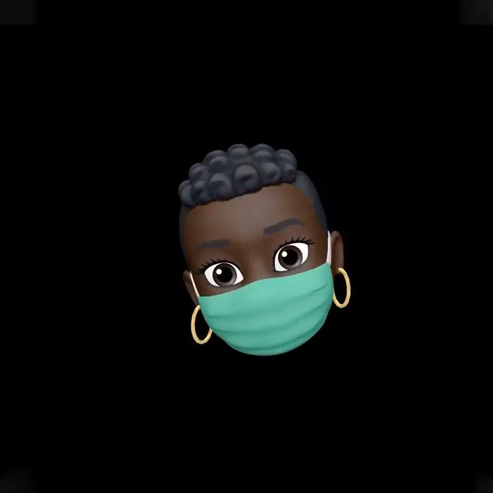 With iOS 14, you'll be able to add some more customizations, like a face mask, to your Memoji, the personalized emoji of your face.