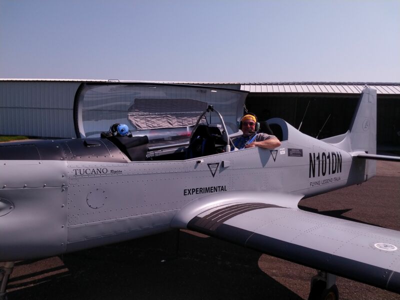 When seated in a Flying Legend Tucano—a kit-built ¾-scale replica of an Embraer Tucano military trainer—a good day is imminent.