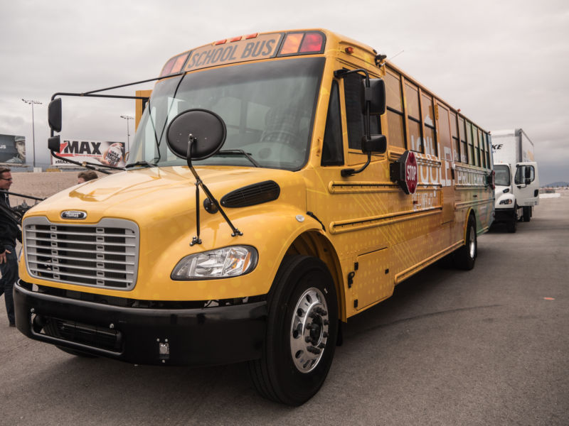 TBB Saf-T Liner Jouley electric school bus