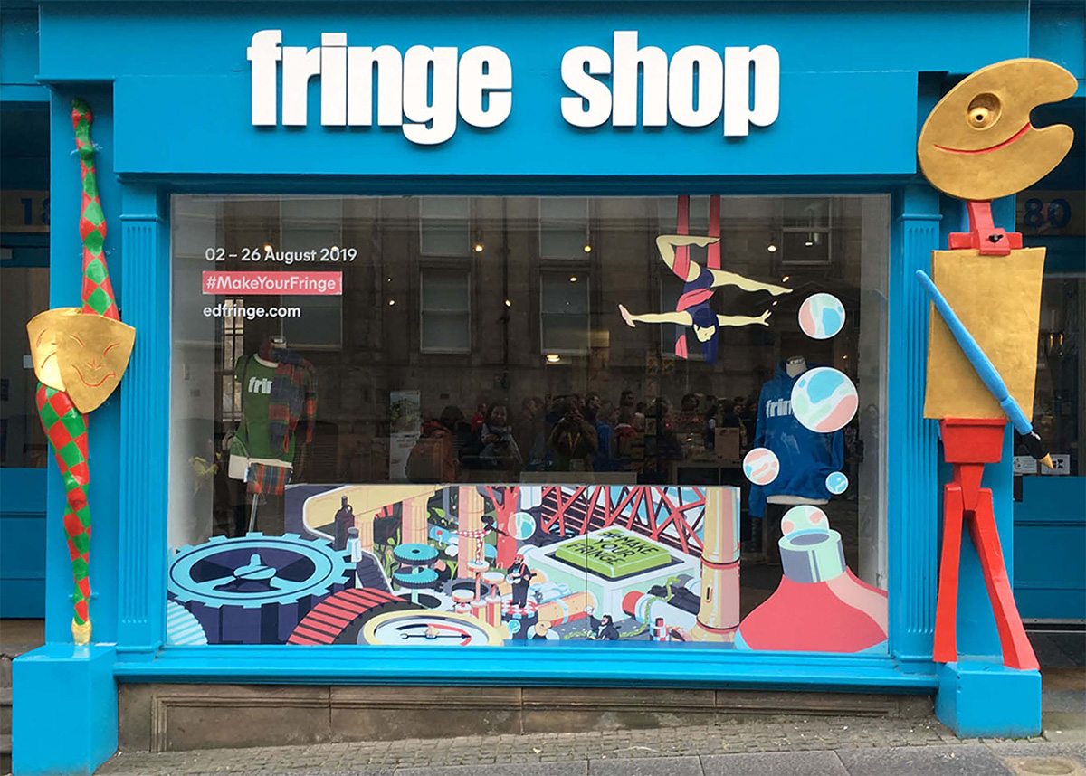 Fringe store front