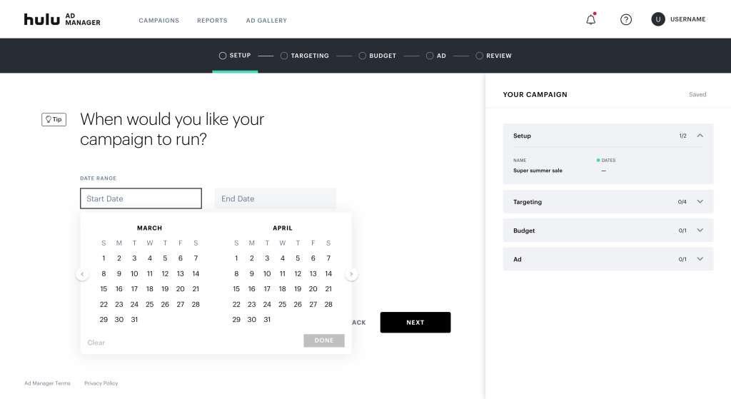 Hulu Launches Beta for Self-Serve Advertising Platform