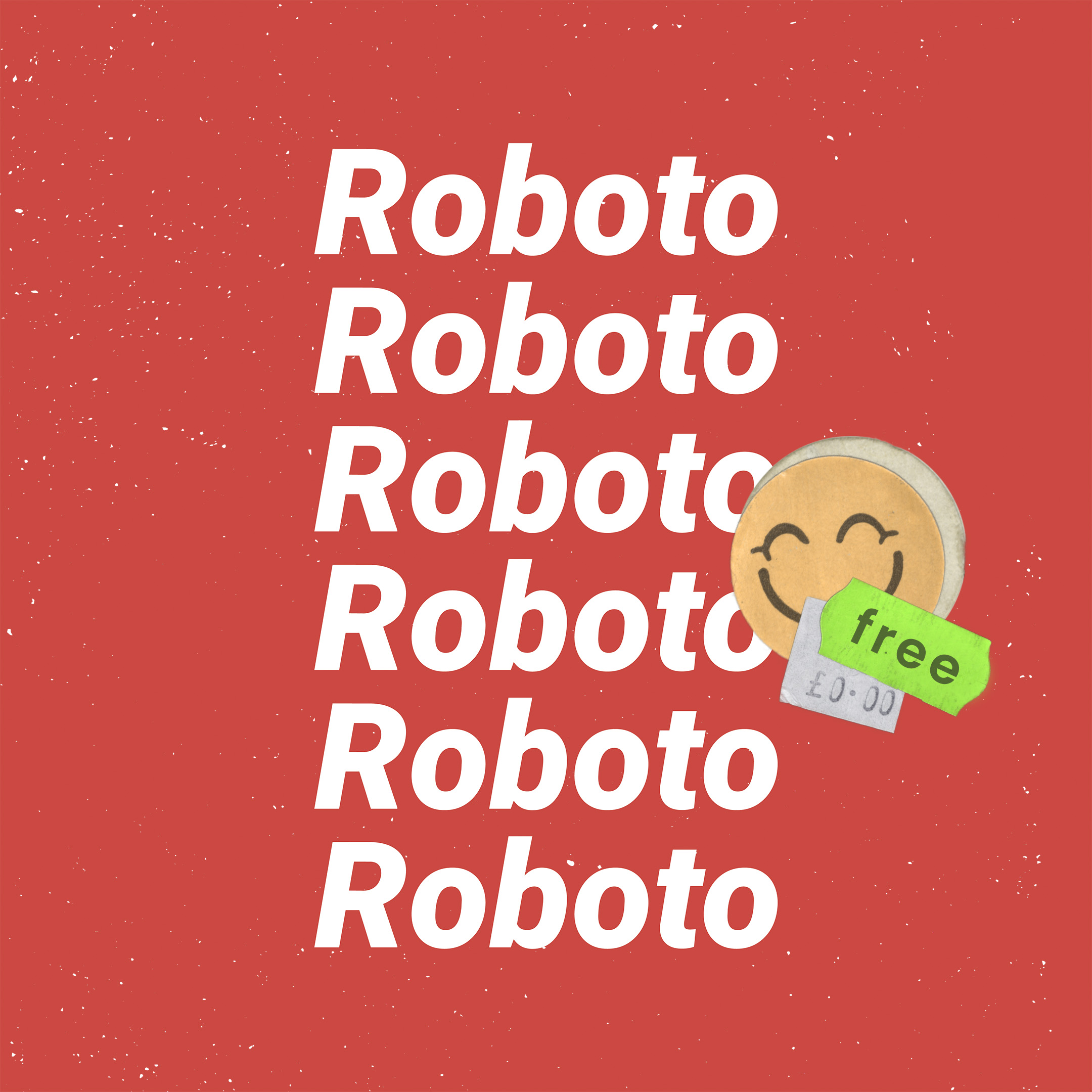 Free Google Fonts: Roboto