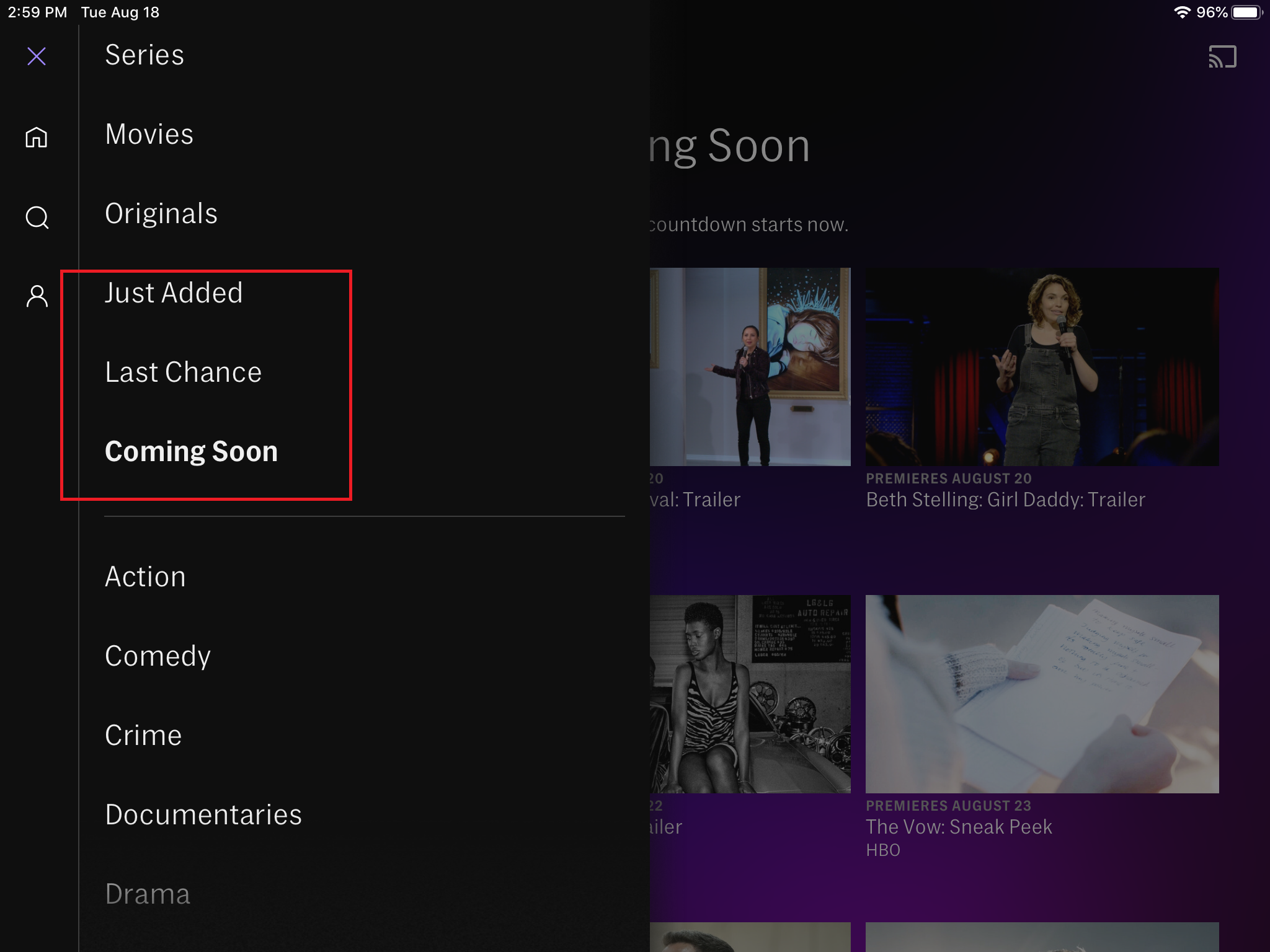 See What's New and Upcoming