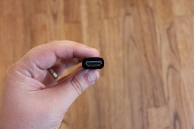 The Roku Streaming Stick+. That's an HDMI plug, not USB.