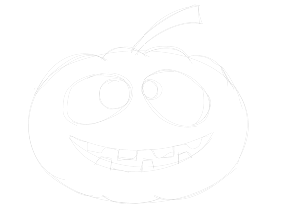 Halloween pumpkin vector