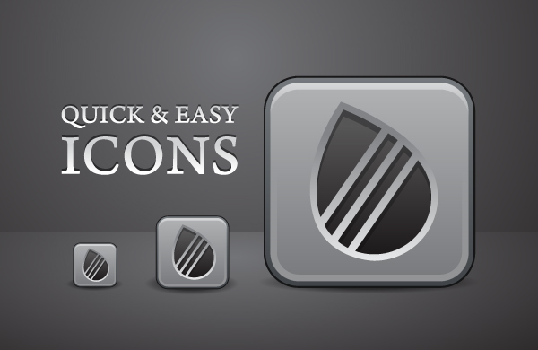 beveled icon vectors