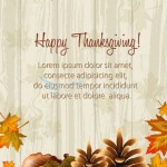 thanksgiving vector