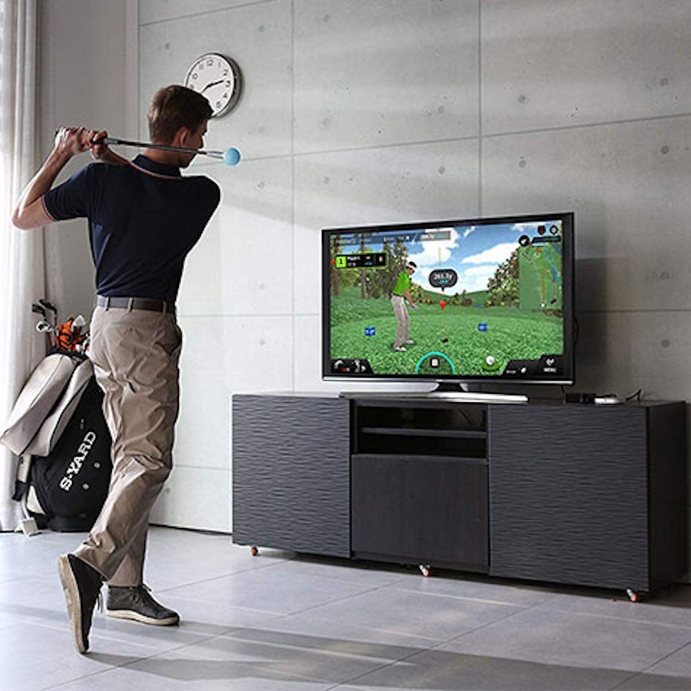 PhiGolf: Mobile & Home Smart Golf Simulator with Swing Stick