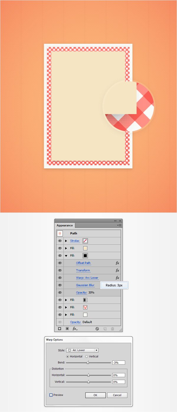 gingham pattern vector