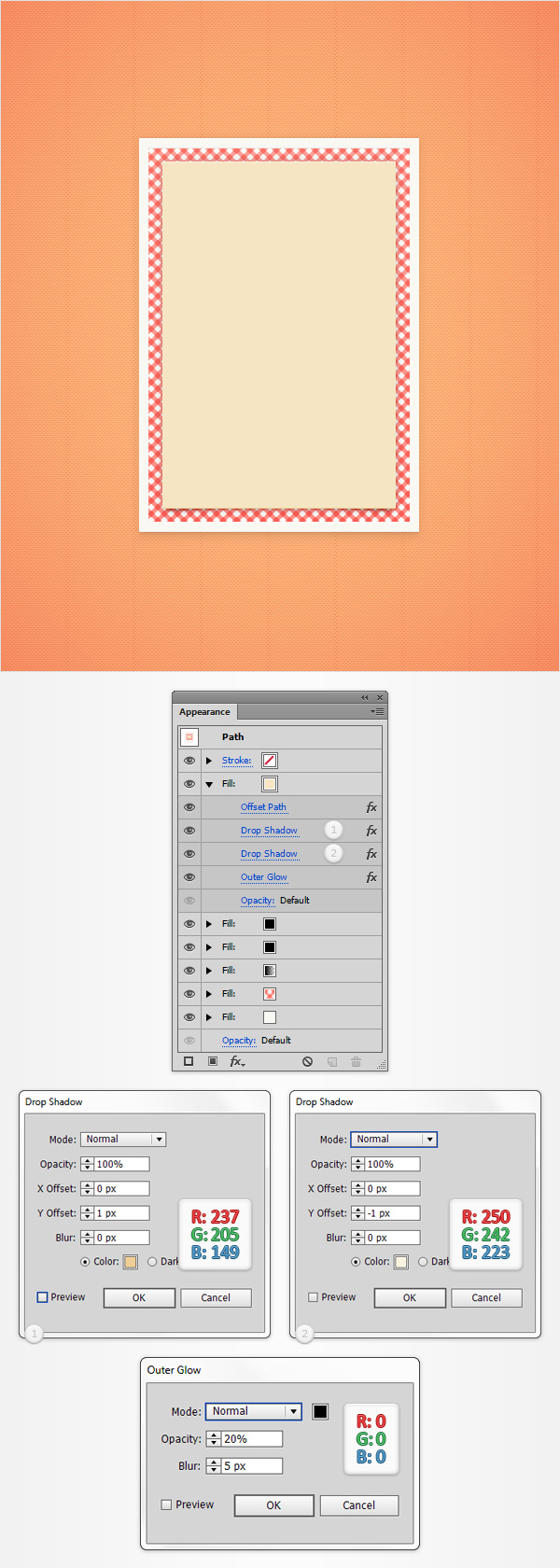 gingham pattern vector