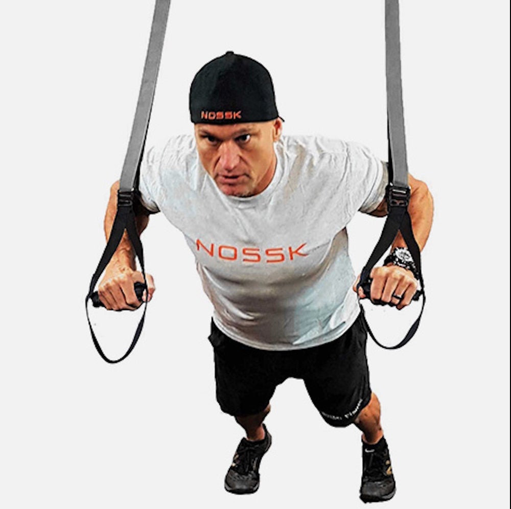 NOSSK TWIN PRO Suspension Fitness Strap Trainer