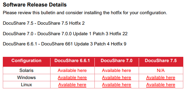 Xerox DocuShare