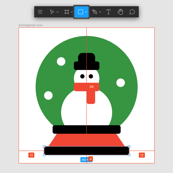 Snow Globe Icon Base