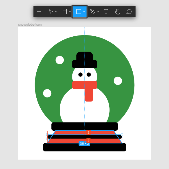 Finish Snow Globe Icon