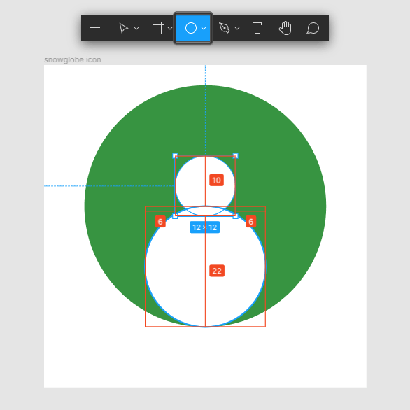 Snow Globe Icon Body Shape