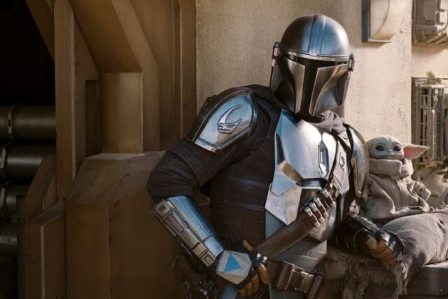 Mandalorian and Child. 