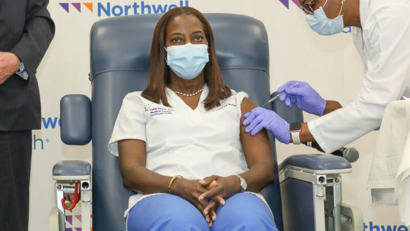 This image has an empty alt attribute; its file name is covidnorthwellvaccine-800x450.jpg