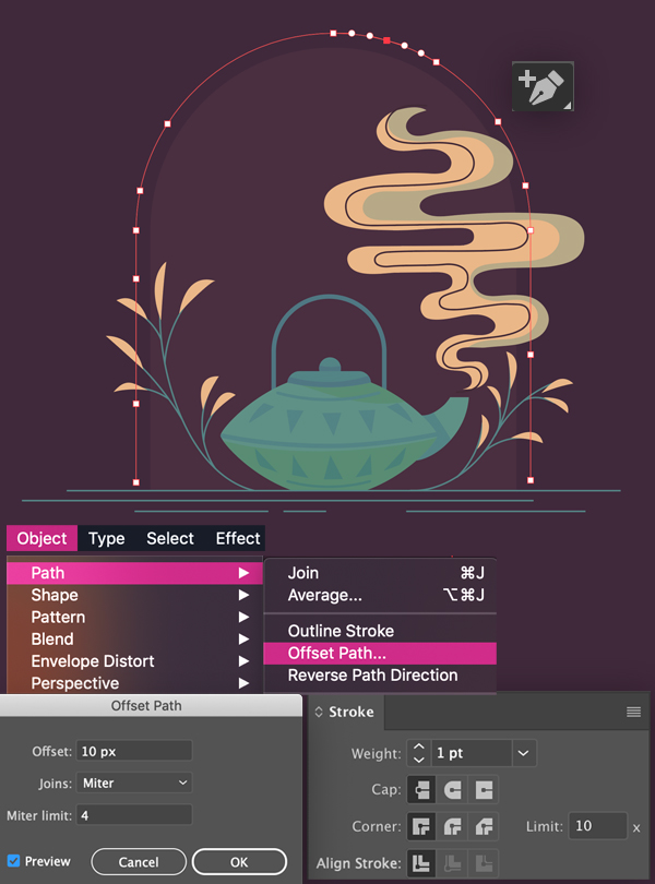 finish up teapot scene 